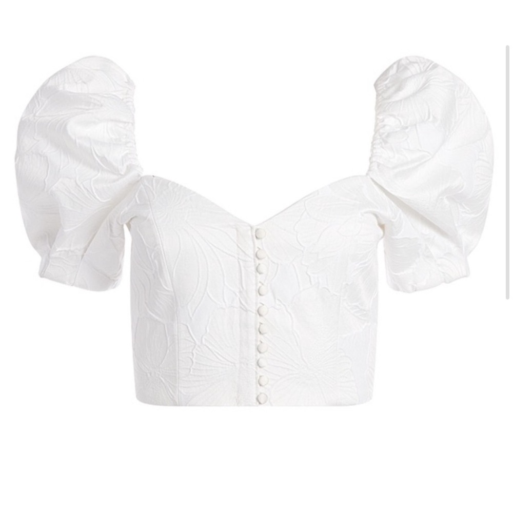 NWT ALICE + OLIVIA Lakita Top Sz 4